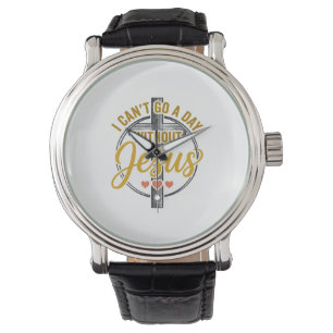 Montre Chemise de conception de typographie chrétienne Jé