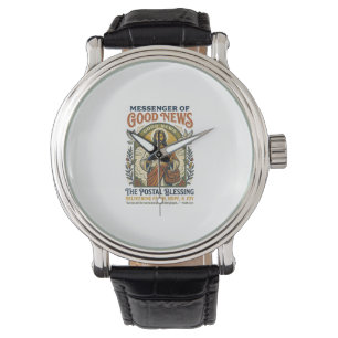 Montre Chemise de livraison de facteur Jésus Foi basée su