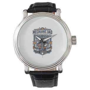 Montre Chemise de Mécanicien de la Fête des Pères Papa Dr