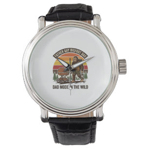Montre Chemise de Papa Bigfoot Fête des Pères Camping Lég