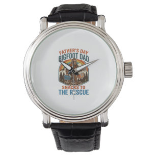 Montre Chemise de père Bigfoot Papa Fête des pères Élever