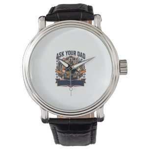 Montre Chemise de réparation de papa de la fête des pères