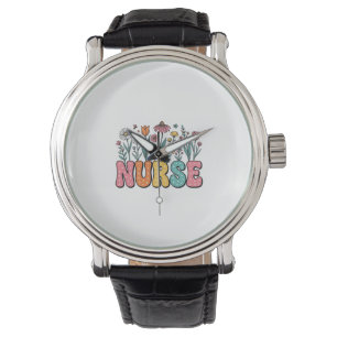 Montre Chemise de style vintage avec lettre bulleuse d'in