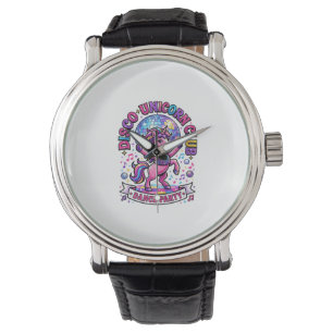 Montre Chemise graphique du club de disco licorne commerc