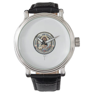 Montre Chemise Humoristique Corvées de Lessive Jésus Grap