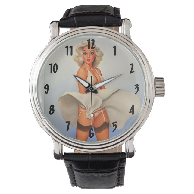 Montre Chemise Nostalgale Pin Up Girl (devant)