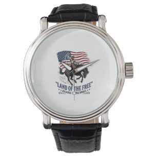 Montre Chemise occidentale pays des cow-boys patriotes de