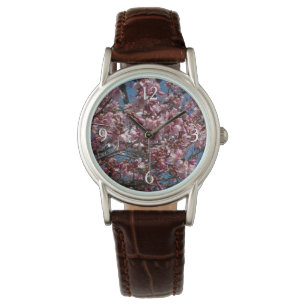 Montre Cherry Blossoms et Blue Sky Spring Floral