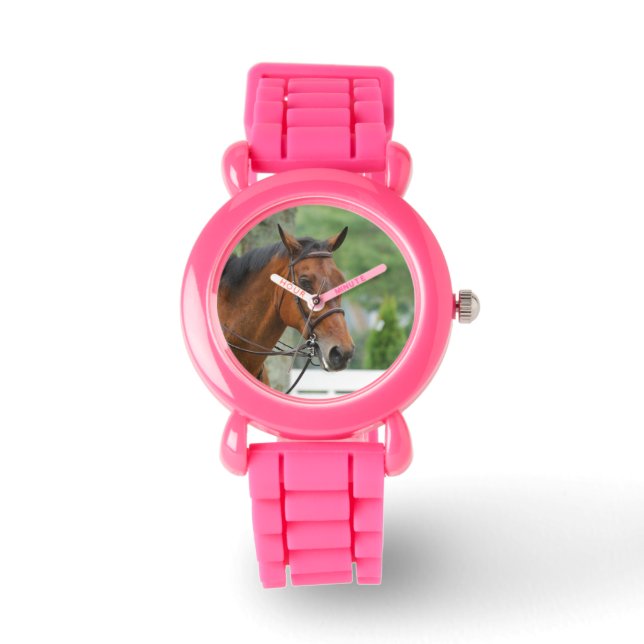 Montre Cheval arabe de la baie (Recto)