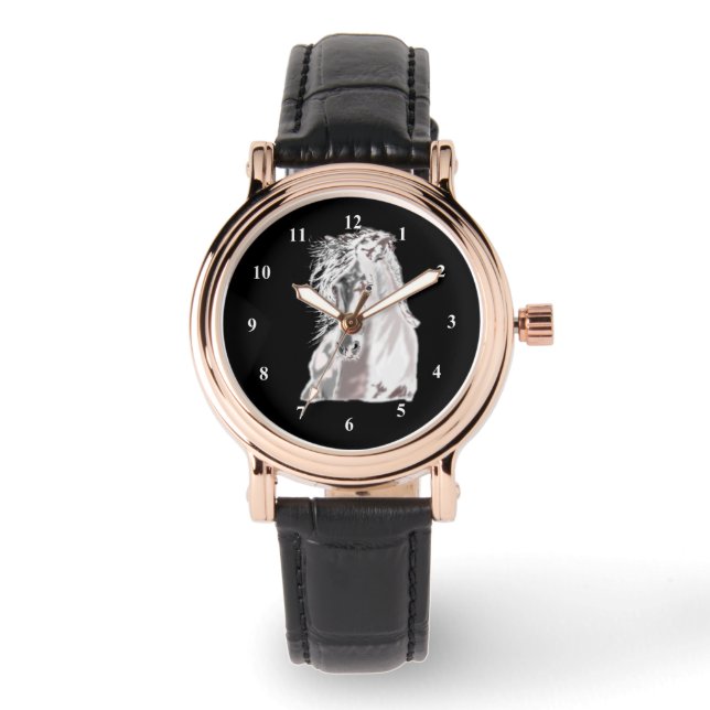 Montre Cheval Blanc Black Watch (Recto)