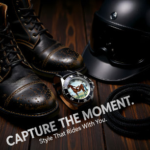 Montre Cheval d'Arabie Noire