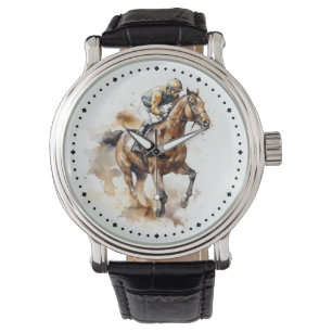 Montre Cheval de course équestre Thoroughbred moderne