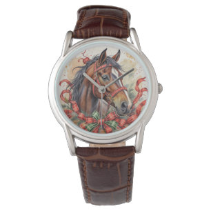 Montre Cheval de Noël
