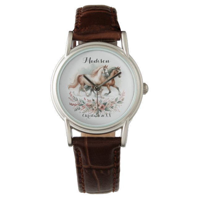 Montre Cheval de Noël (devant)