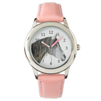Montre Cheval gris