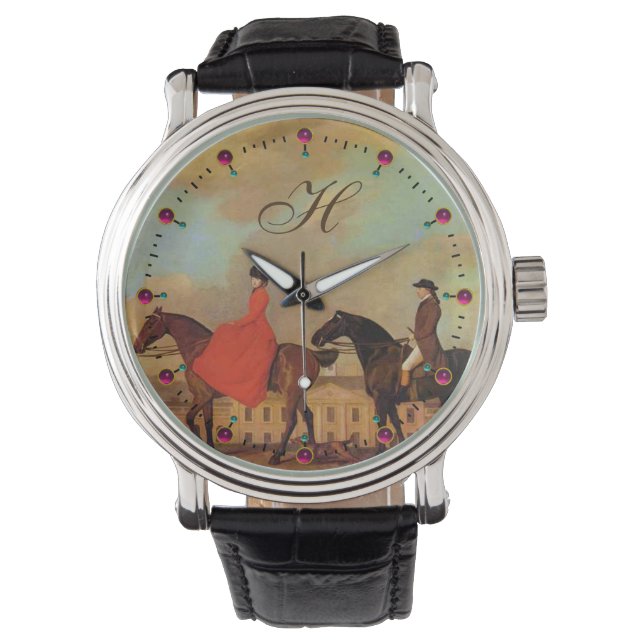 Montre CHEVAL MONogramme (devant)