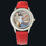 Montre Cheval Paint<br><div class="desc">Notre Paint Horse Stainless Steel Kids Watch a un portrait d'un beau cheval de peinture. Un cadeau cool... quel joli visage de cheval ! Les chevaux sont des animaux magnifiques et nos enfants de cheval regarder ferait de grands cadeaux amoureux des animaux ou amoureux des chevaux. La montre peut être...</div>