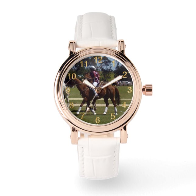Montre Cheval Polo Lacrosse, (Recto)