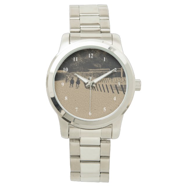 Montre Cheval Racing Muddy Track Grunge (devant)