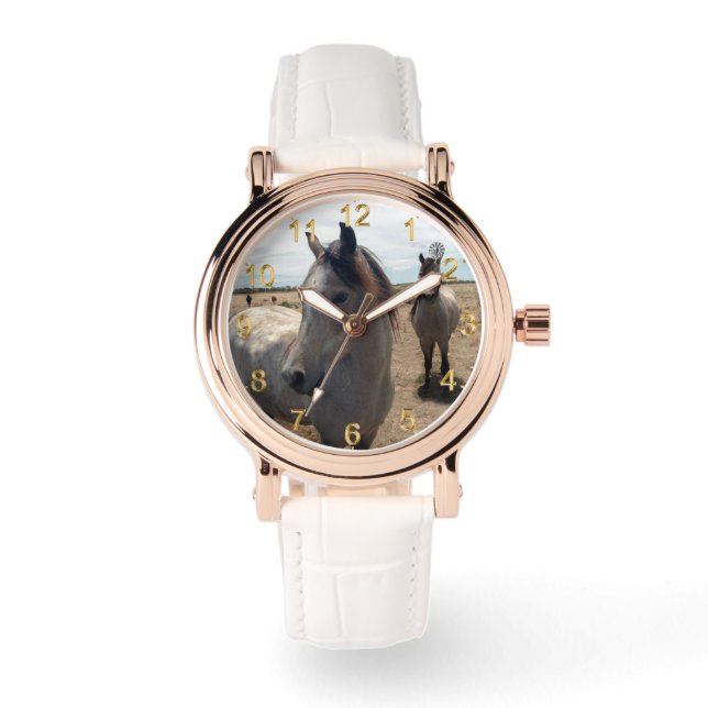 Montre Chevaux Arabes, (Recto)