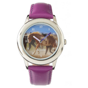 Montre Chevaux sauvages Filles
