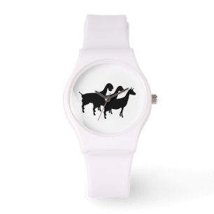 Montre Chèvre laitière Silhouette