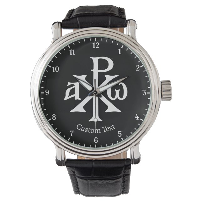 Montre Chi Rho Christogram (devant)