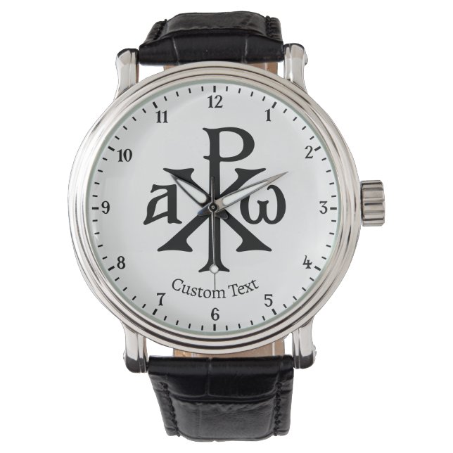 Montre Chi Rho Christogram (devant)