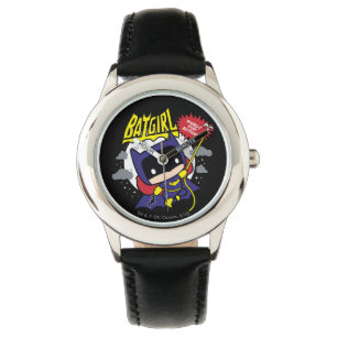 Montre Chibi Batgirl prête à l'action