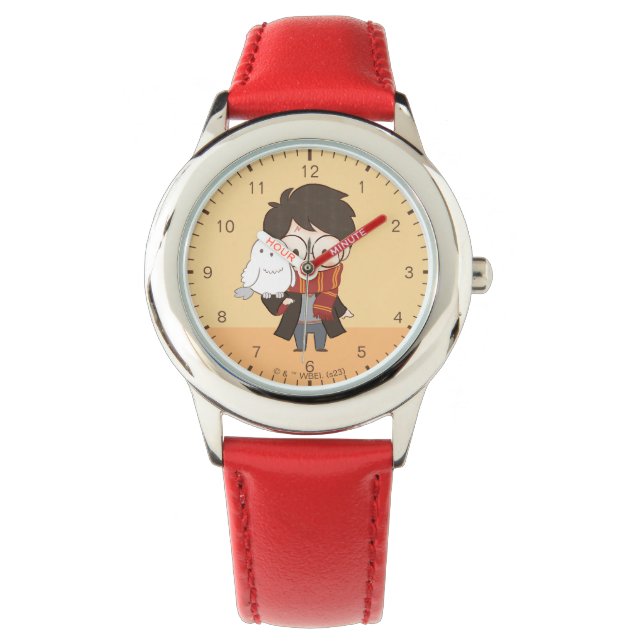 Montre Chibi HARRY POTTER™ & Hedwig (devant)