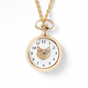 Montre Chic Elegant Chat Fête des Mères