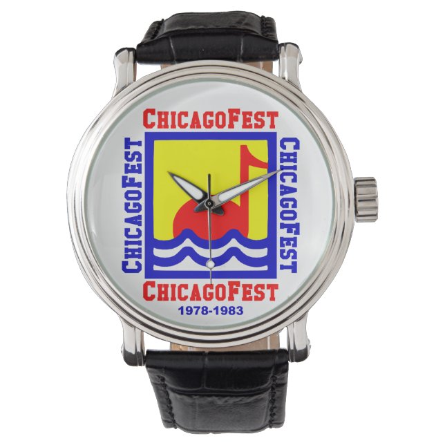 Montre ChicagoFest, Chicago IL (1978-1983) (devant)