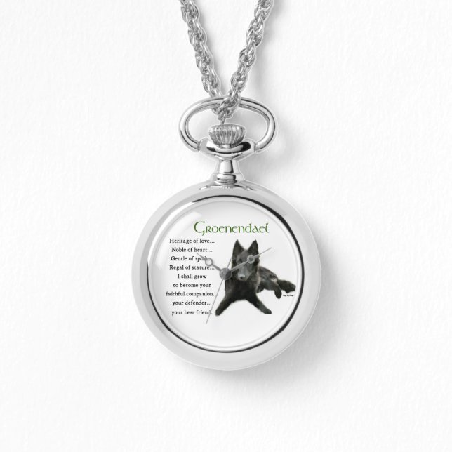 Montre Chien à cheval belge (Recto)