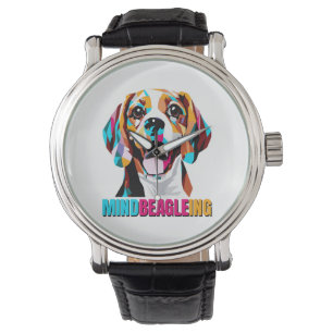 Montre Chien Beagle de l'état d'esprit