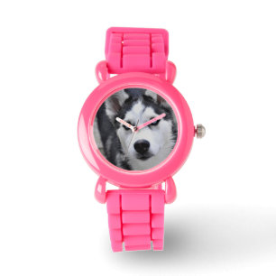 Montre Chien de traîneau mignon