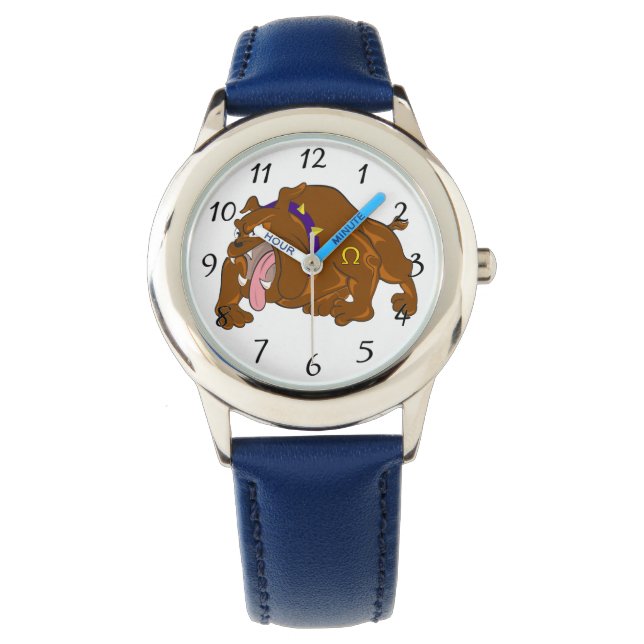 Montre chien en colère (devant)