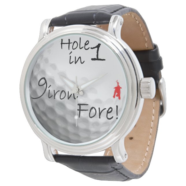 Montre Chien rouge Golfer's Watch (Incliné)
