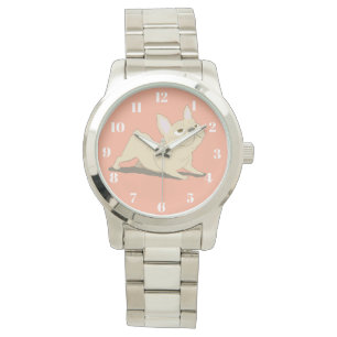Montre Chien tête en bas