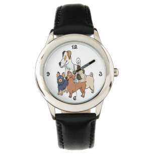 Montre Chiens de bande dessinée