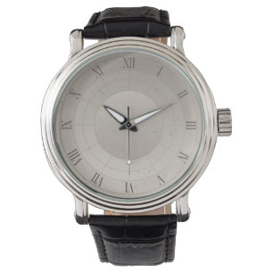 Montre Chiffre romain ombragé