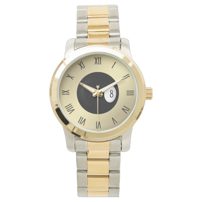 Montre Chiffres romains à huit balles (devant)