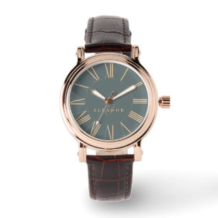 Montre Chiffres romains classiques Élégance de la typogra