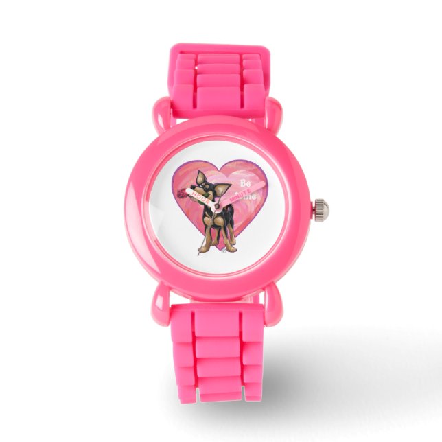 Montre Chihuahua Saint-Valentin (Recto)