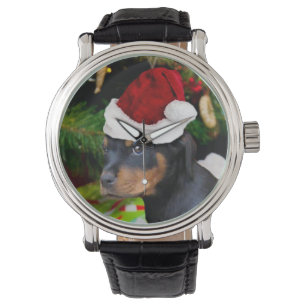 Montre Chiot de Noël Rottweiler