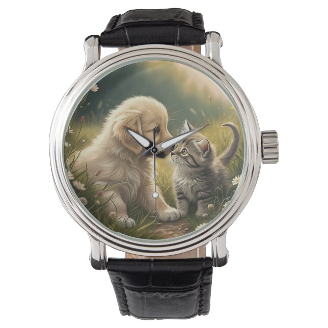 Montre Chiot Et Kitten (devant)