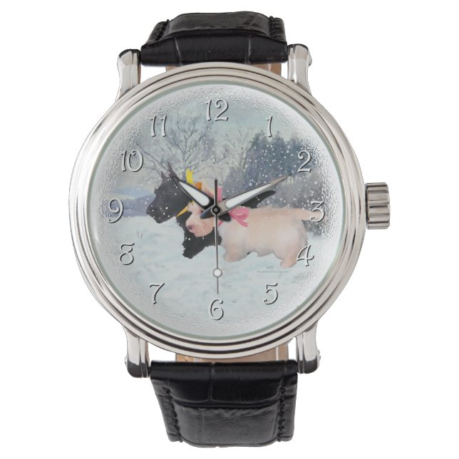 Montre Chiots Scottie (devant)