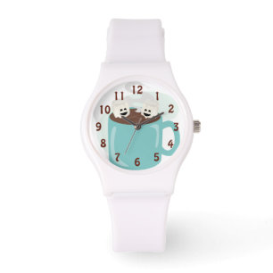 Montre Chocolat Chaud Mignon