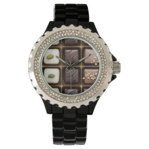 Montre Chocolat de luxe fait main dans une boîte