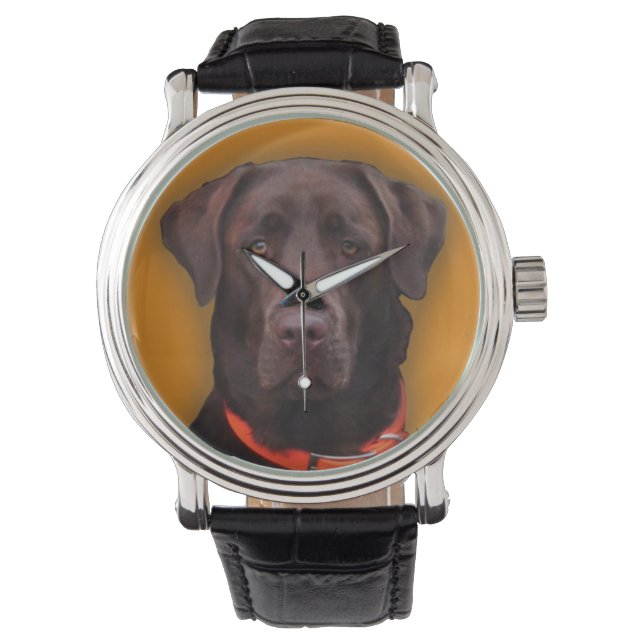 Montre Chocolat Labrador (devant)
