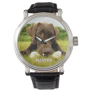 Montre Chocolat Labrador Custom